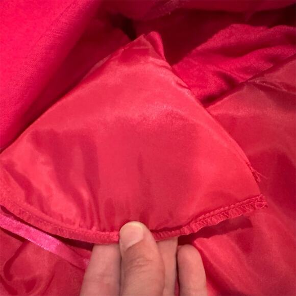 NWT VTG Jessica Howard Hot Pink Linen Blend Blazer Jacket 8 Embroidered Wedding - Picture 4 of 11